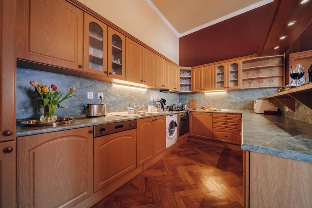 Magnificent Historical Penthouse In The Heart Of Prague Leilighet Eksteriør bilde
